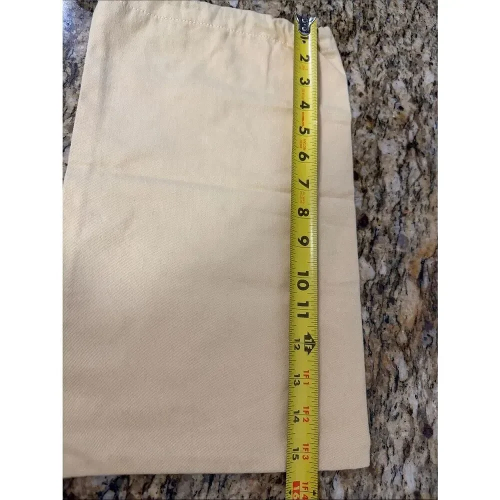 Louis Vuitton Tan Drawstring Dust Bag Pouch 9.2 x 15.5
